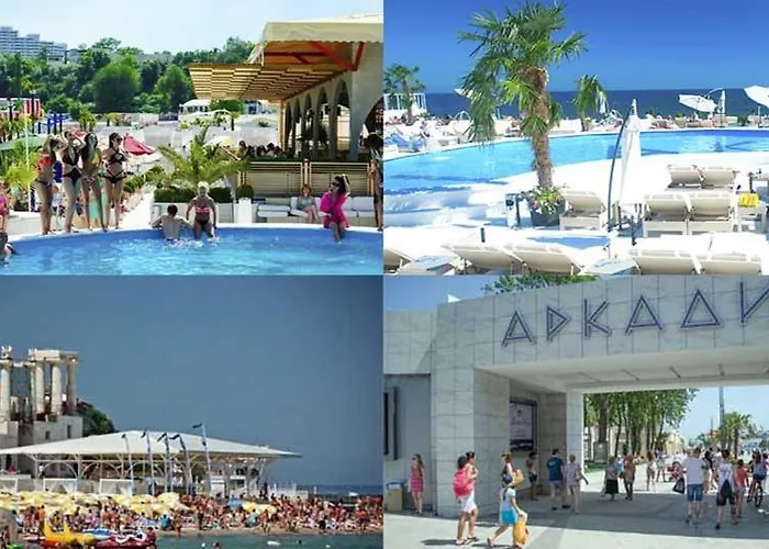 Апартаменты Lux- 2 спальні та вітальня в аркадії- укриття- море Одесса