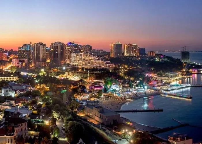 Lux- 2 спальні та вітальня в аркадії- укриття- море Одесса