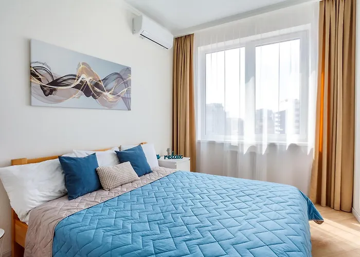 Lux- 2 спальні та вітальня в аркадії- укриття- море